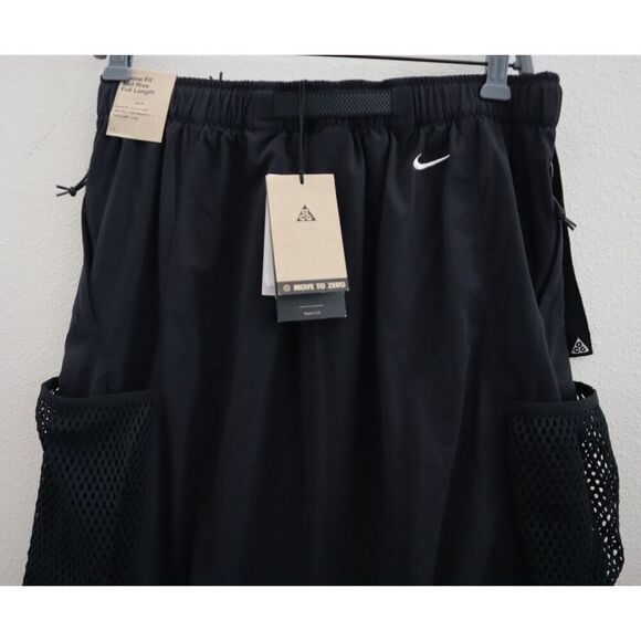 Nike FV7321-010 Women's Sz M Black ACG Snowgrass UV Protection Skirt - Picture 8 of 16